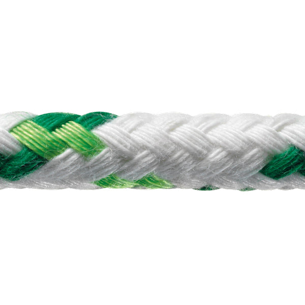 Robline Neptun 500 6mm Hvid/Grøn 200m-1