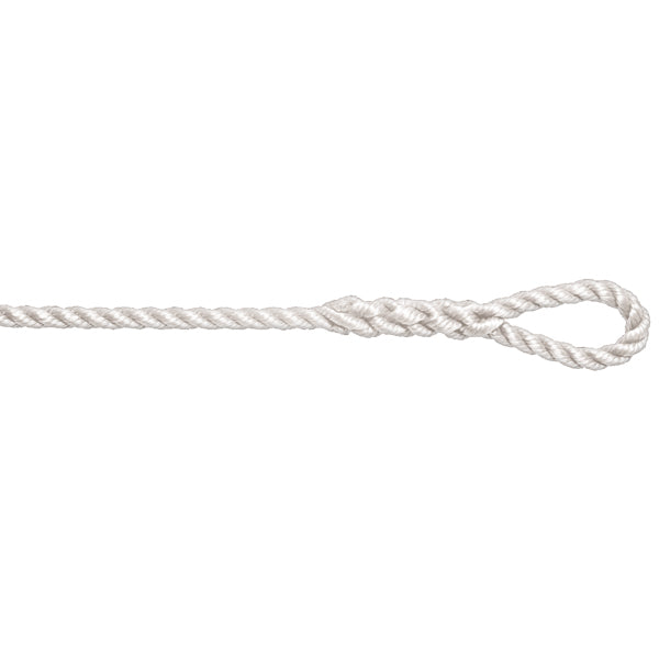 Robline Twisted fenderline fortøjning 40mm hvid, 2m-2