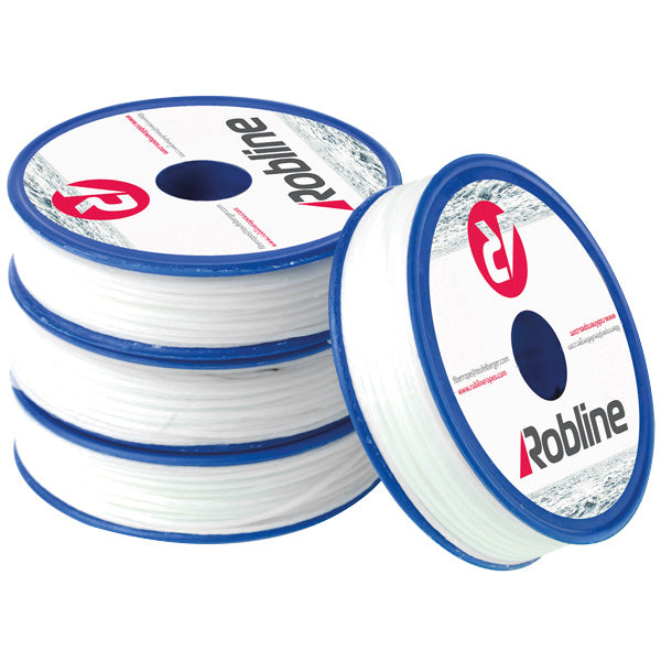 Robline vokset taklegarn, hvid, 10 stk-2