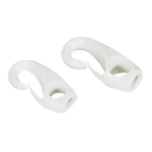 Nylon kroge, hvide-1