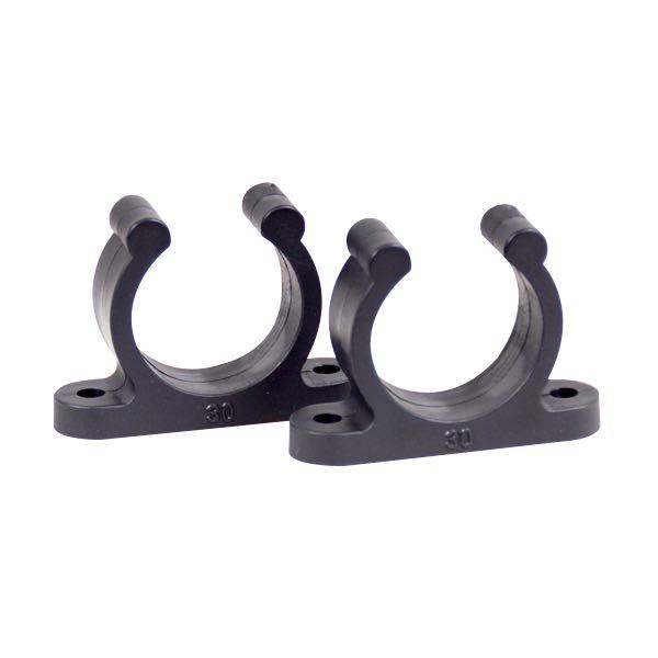 Nylonclips med udvendig hul, 2 stk-4