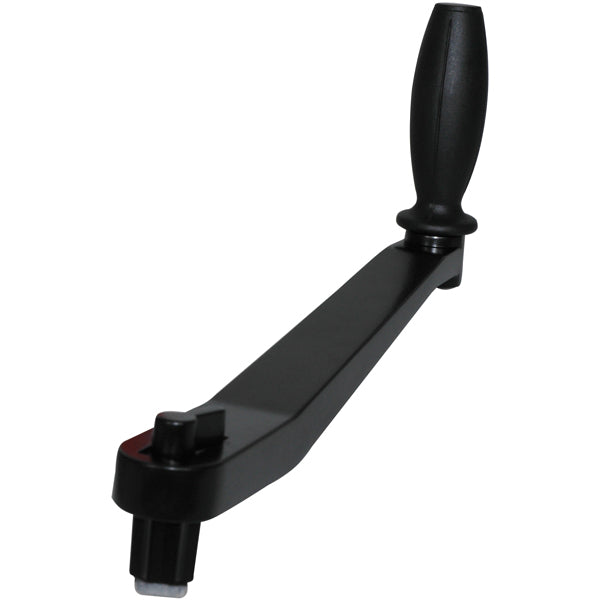 Spilhåndtag alu 10" sort-1