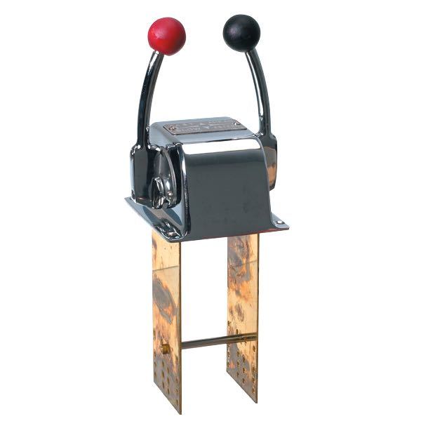 Dobbelt kontrolboks chrom-1
