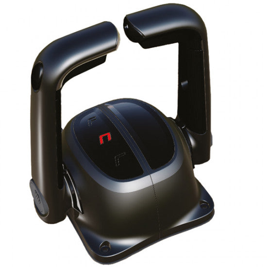 Ultraflex dobbelt topmonteret kontrolboks sort med trim og l-1