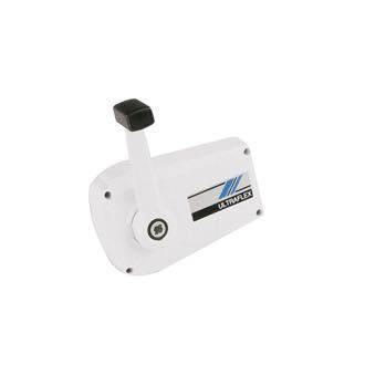 Ultraflex Kontrolbox hvid etgrebs med lås – Ultraflex