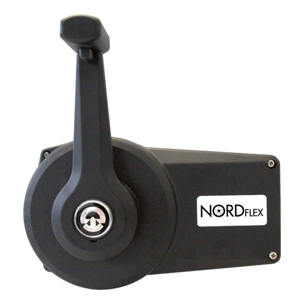 Nordflex kontrolbox sort etgrebs med lås-1