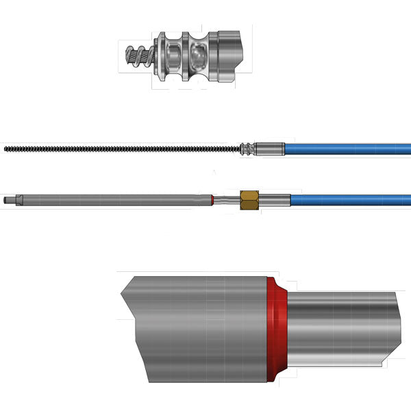 Ultraflex Styrekabel "Mach" M90-23