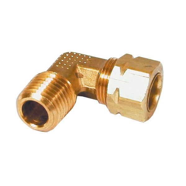 Ultraflex Vinkelfitting 1/4" gev. 3/8" slange-1