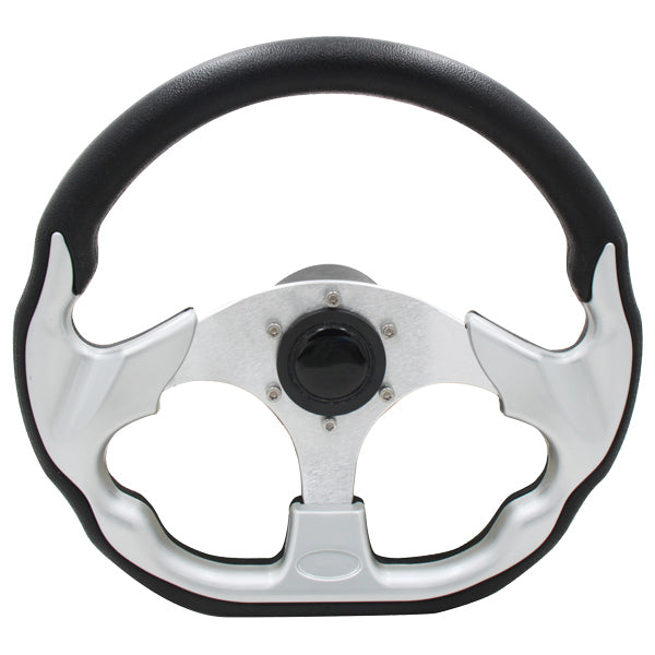 Sportsrat sort med alu, Ø318x303mm, med 3/4" std. nav-1