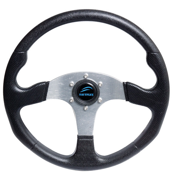 Sportsrat sort, Ø343mm, med 3/4" std. nav-1