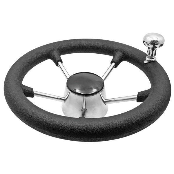 Stålrat sort, hurtigdrej Ø28cm-1