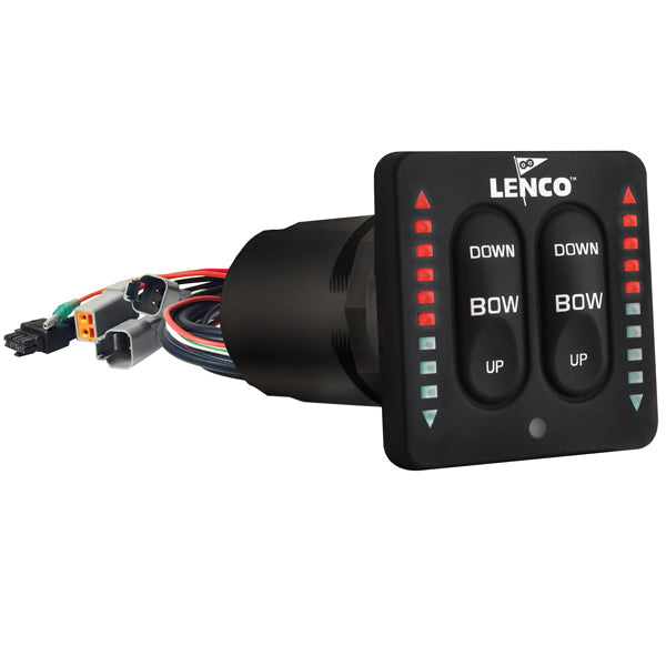 Lenco panel 12/24v med indikator/retractor-1