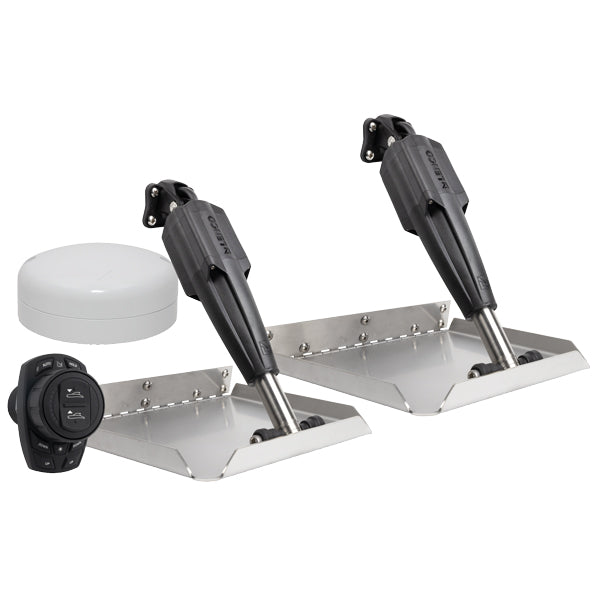 Lenco 12" x 12" Edge Mount Trim Tab Kit med Pro Control Auto-1