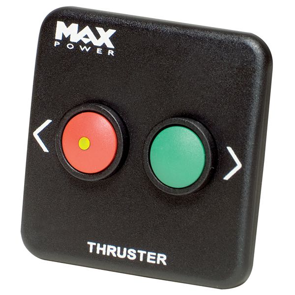 Max Power Trykknap panel 12/24v sort-1