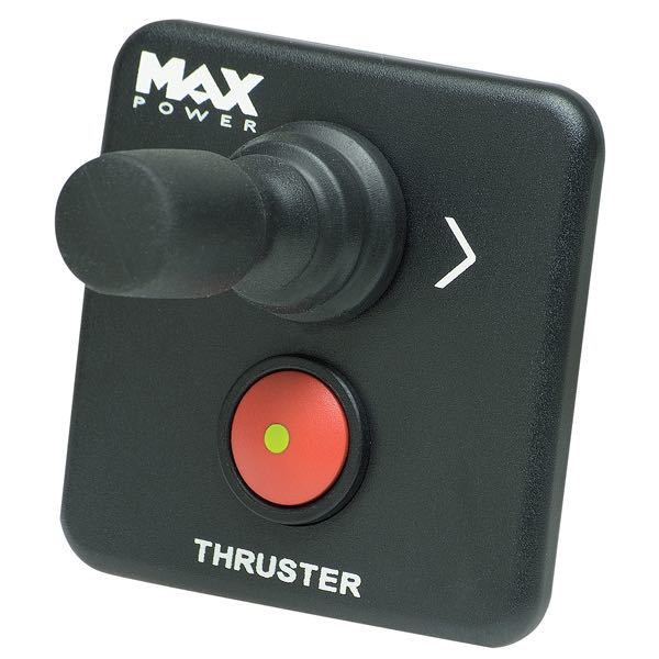 Max Power Joystick sort 12/24V med afbryder-1