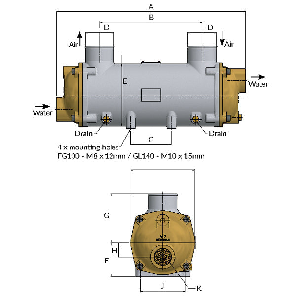 BOWMAN BOWMAN GL140-4076-2-2