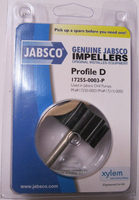 Jabsco impeller kit 117255-0003-p til 1200195-1