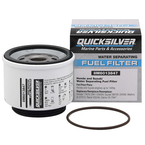 Quicksilver 8M6013847 Brændstoffilter - Honda og Suzuki motorer-1