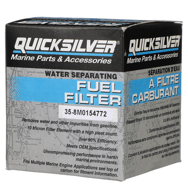 Quicksilver 8M0154772 Brændstoffilter, vandsep. - Johnson/Evinrude-1
