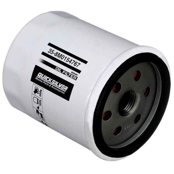 Quicksilver 8M0154767 Oliefilter til forskellige marinemotorer-1