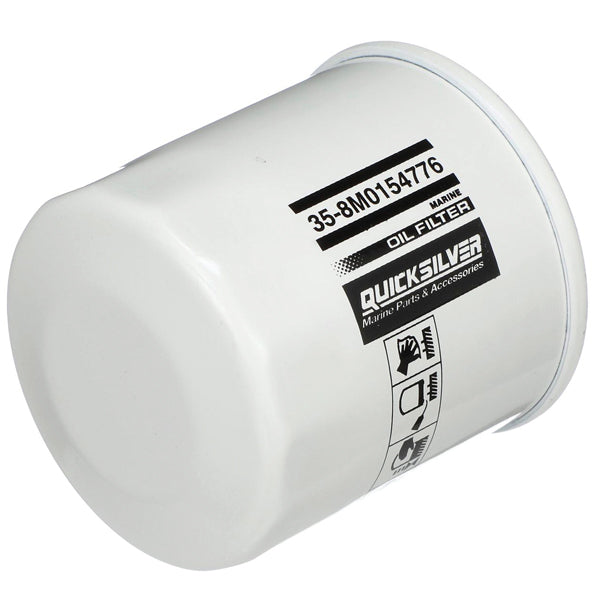 Quicksilver 8M0154776 Oliefilter til forskellige marinemotorer-1