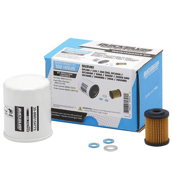 Quicksilver 8M0222305 100T Service Kit, Suzuki Various 200-350-1