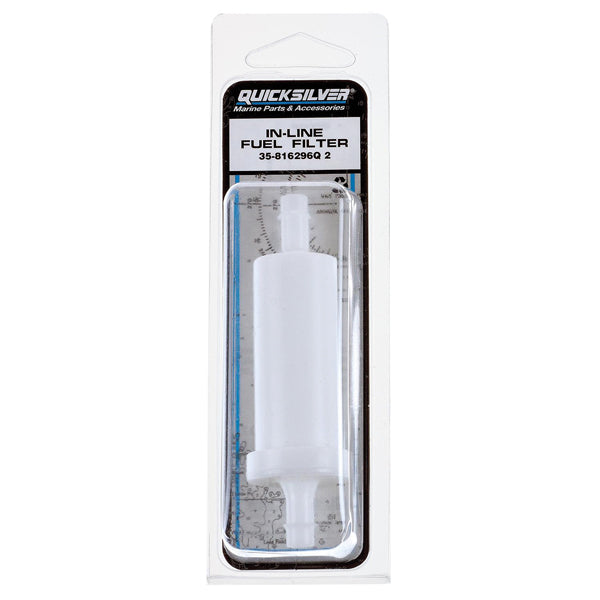 Quicksilver 816296Q2 Inline brændstoffilter til 5/16" (8mm) brændstofslange-1