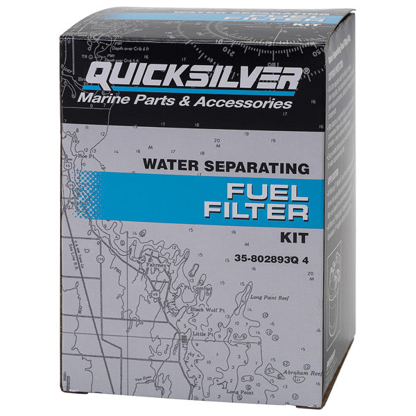 Quicksilver 802893Q4 vandsep. brændstoffilter til Mercury/Mar., MerCruiser-1