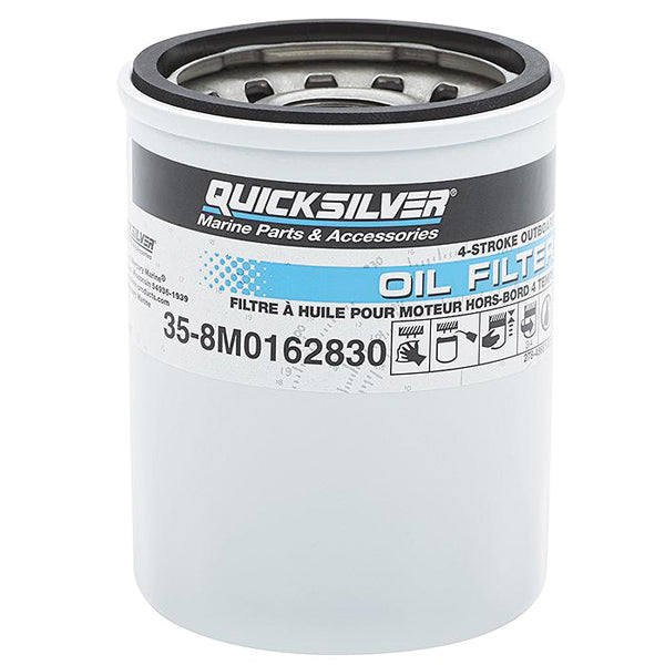 Quicksilver 8M0162830 Oliefilter til Mercury/Mariner 25-115 hk påhængsm.-1