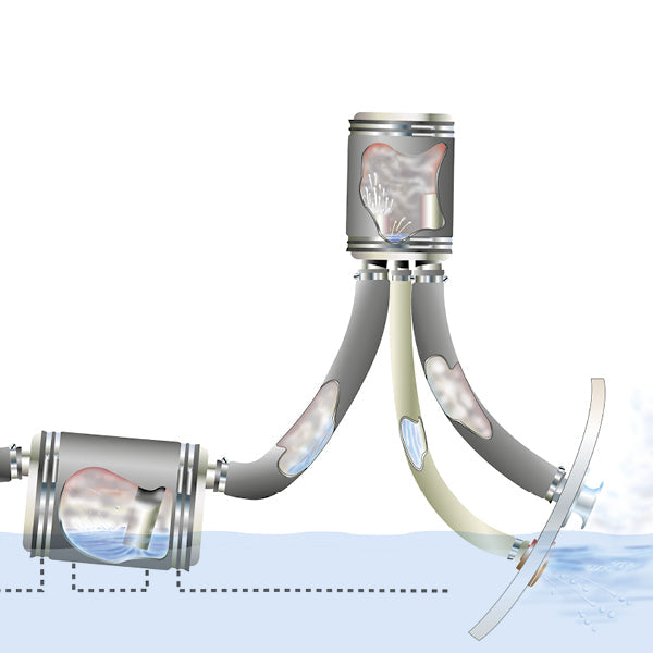 Vandseparator 2.5l-2