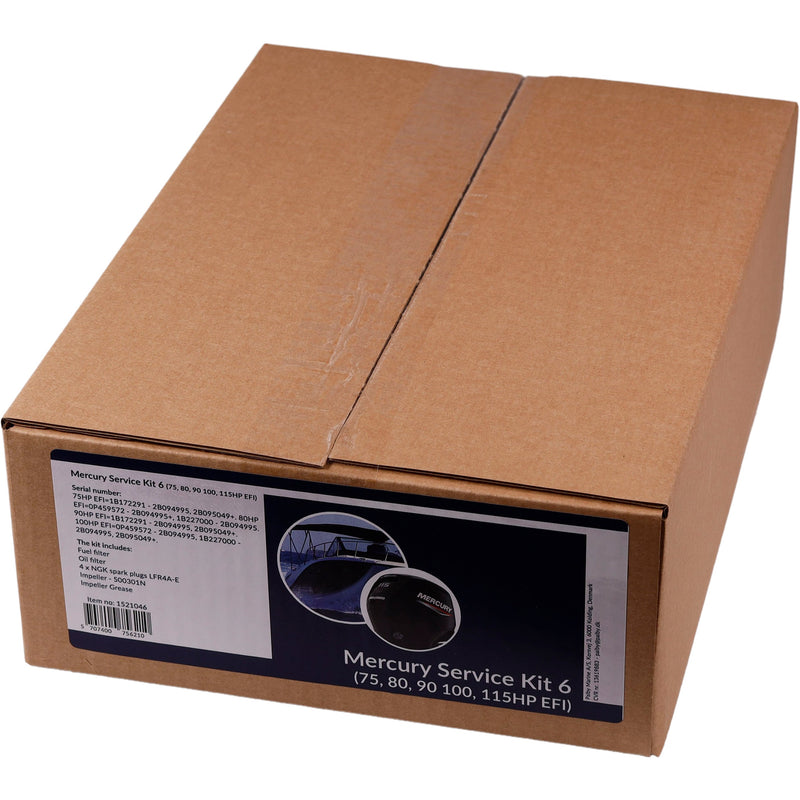 Mercury Servicekit 6 (75, 80, 90, 100, 115 HK EFI)-2