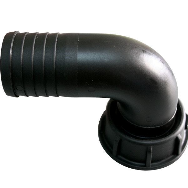 Påfyldningsstuds 90° Ø38mm 1 1/2" gevind-1