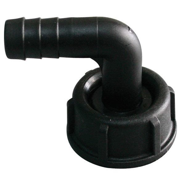 Udluftningsstuds 90° Ø13mm 3/4" gevind-1