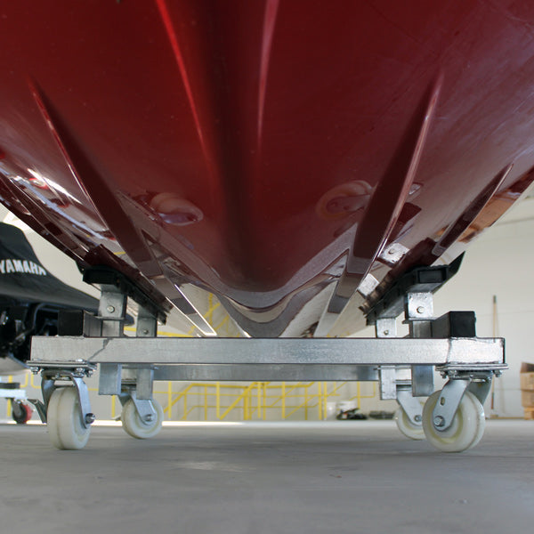 Båd vogn - galvaniseret 1500kg-2