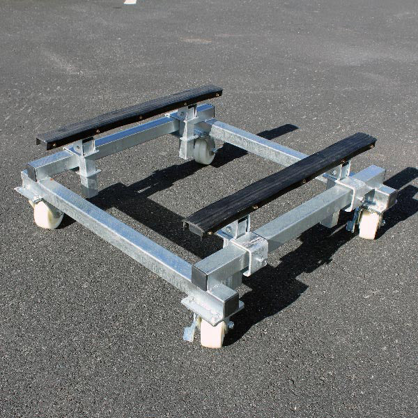 Båd vogn - galvaniseret 1500kg-4
