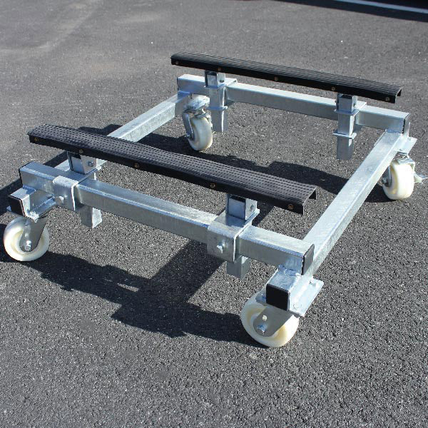 Båd vogn - galvaniseret 1500kg-5