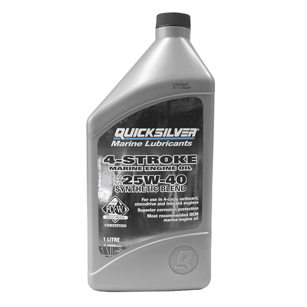 Quicksilver 25W-40 Motorolie syntetisk-1