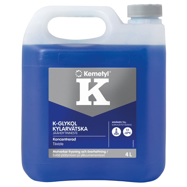 Kemetyl K-Glykol kølervæske 4l-1