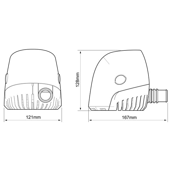 Whale lænsepumpe orca 1300/12v-2