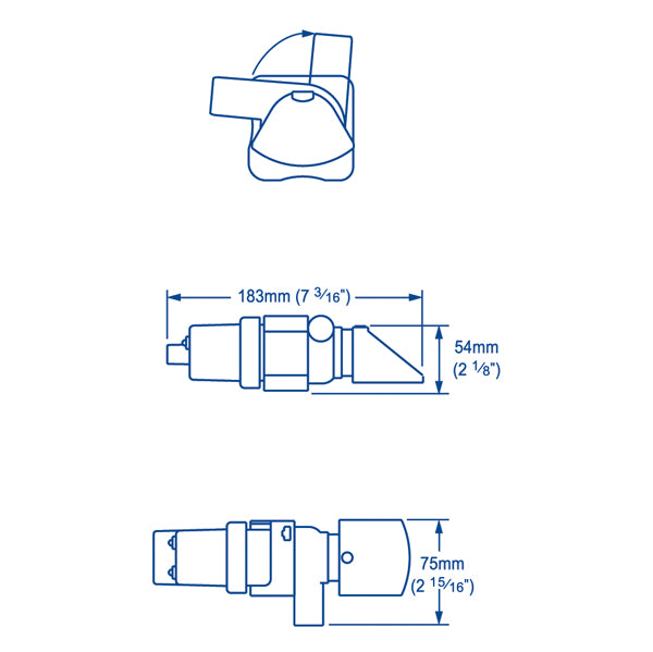 Whale elek.lænsepumpe 35l 12v supersub 500-2