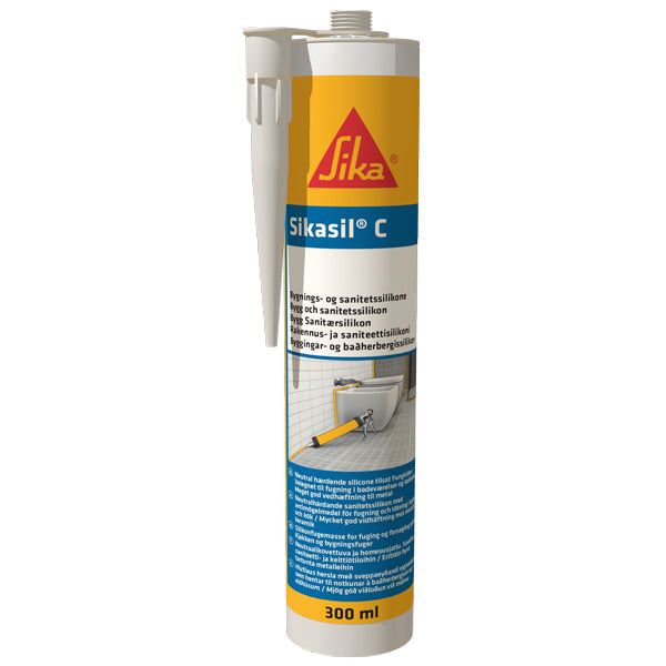 Sikasil-C silikone 300 ml patron-2
