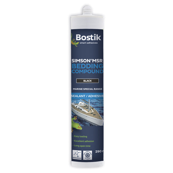 Simson MSR BC sort 290 ml, lim og tætningsmasse-1