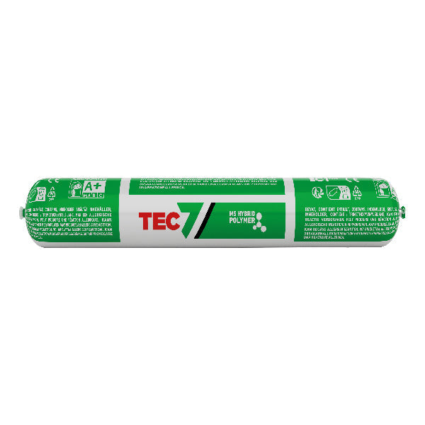 Tec7 lim/fugemasse 400 ml pose hvid-1