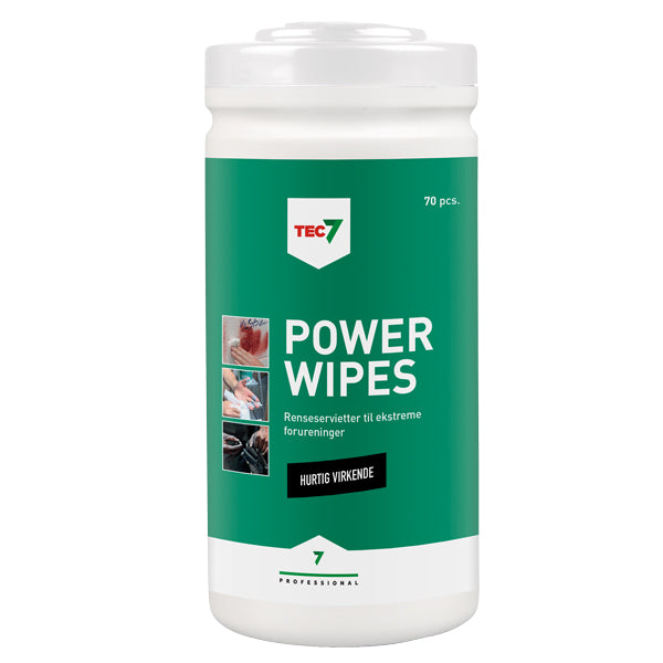 Tec7 power wipes 70 stk.-1