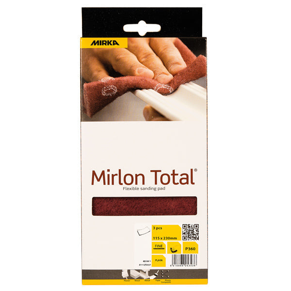 Mirka Mirlon total slibesvampe, 115x230mm 3stk pk-1