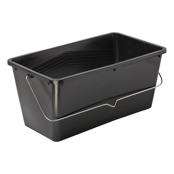 Malerspand med hank, Nimba 7L Sort til 18 cm maler ruller-1