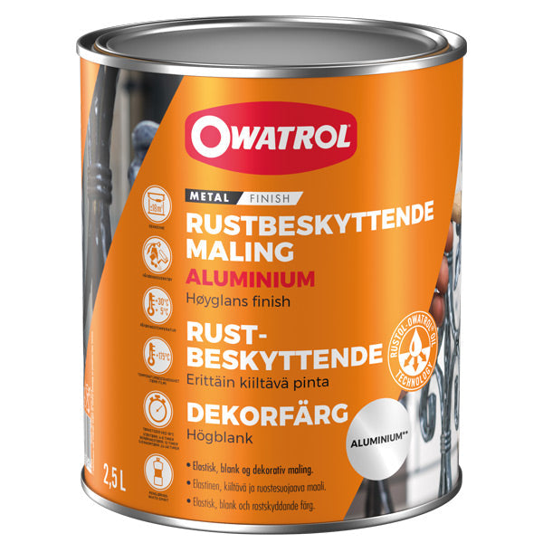 Owatrol aluminium galv. 2,5 liter-1