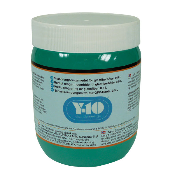 Y-10 rengøringsmiddel til glasfiber-1