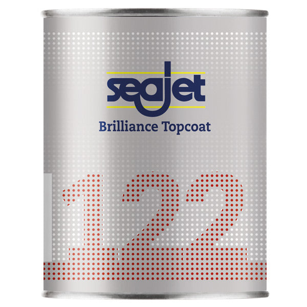 Seajet 122 Brilliance Topcoat, 0,75L Blå-1