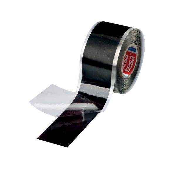 Tesa Selvvulkaniserende silikonetape sort 3m x 25mm-1